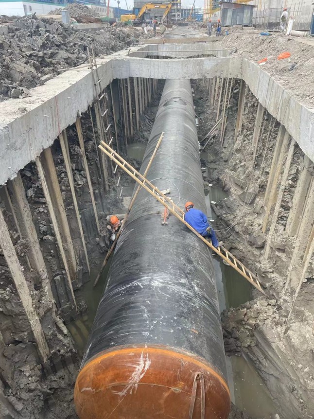 三江化工有限公司年產(chǎn)100萬噸EO/EG項(xiàng)目125萬噸年輕烴裝置地下管網(wǎng)安裝工程